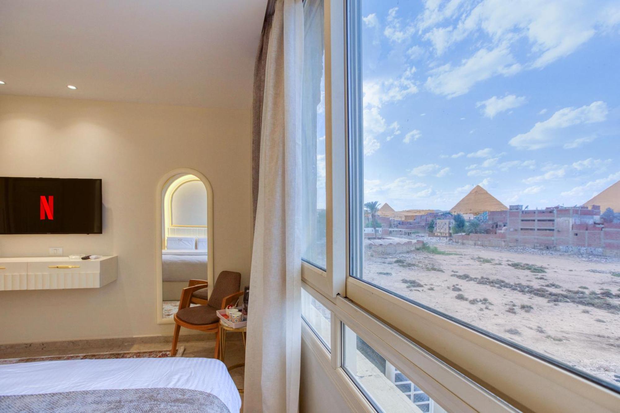 Pyramids Plateau Hotel Kafrat al Jabal Ngoại thất bức ảnh